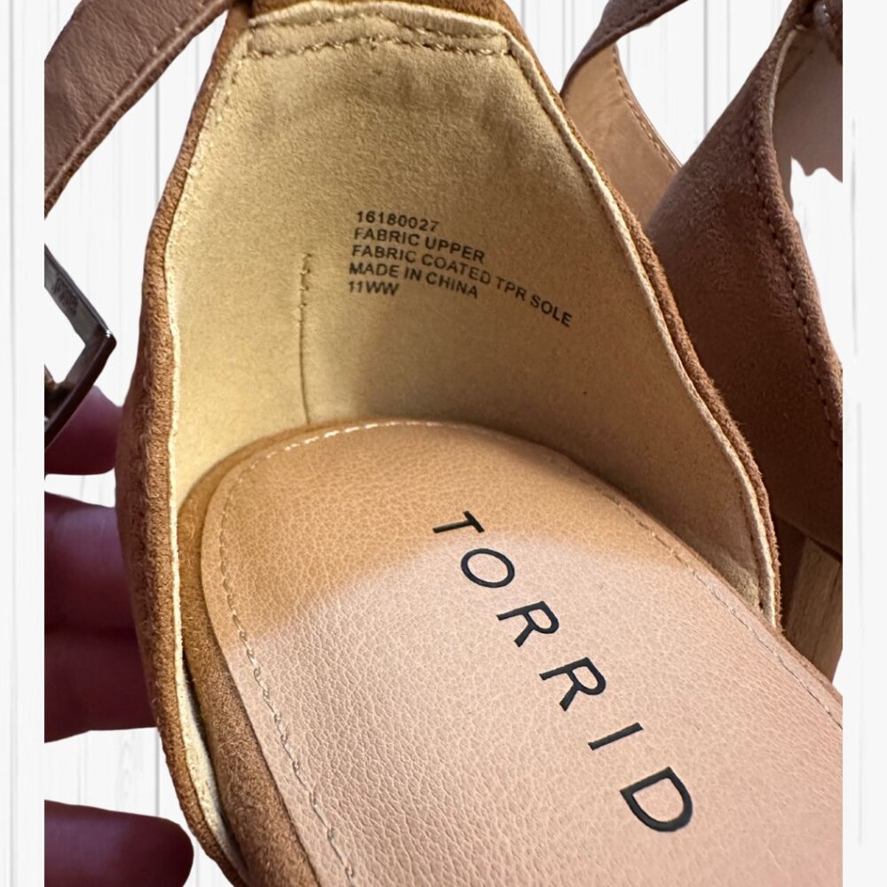 Torrid - Platform Tapered Heel Sandal - 11 (WW) - Picture 9 of 9